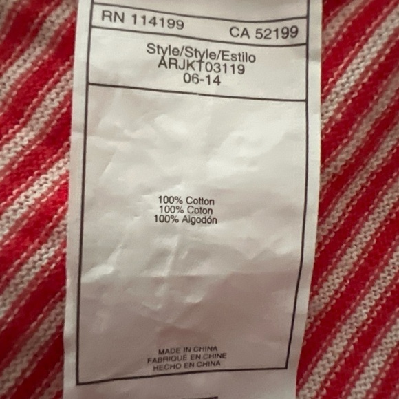 Vintage Roxy stripped lightweight hooded sweater size XL - Picture 7 of 7